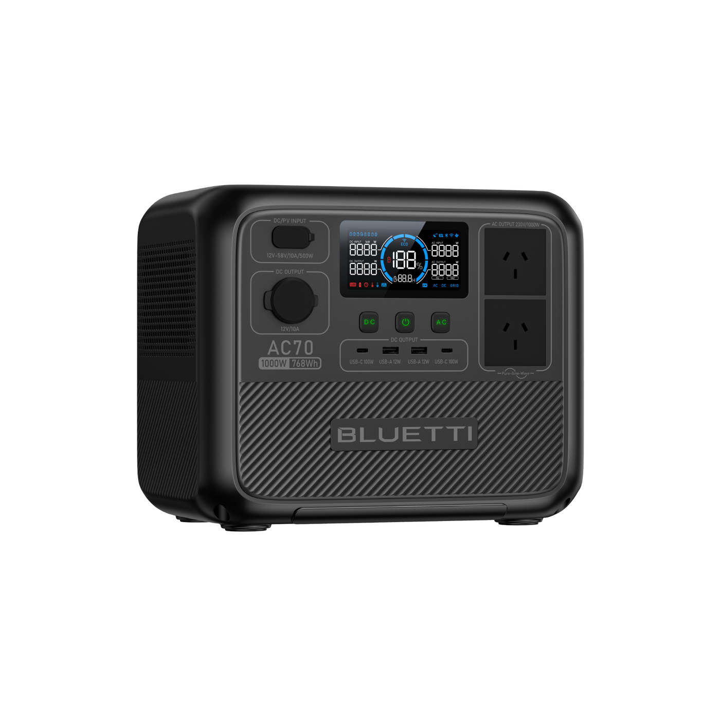 BLUETTI AC70 portable power station